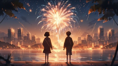 与你一起看烟火