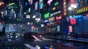 赛博朋克街景