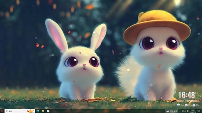 软萌兔兔主题