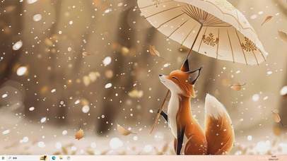 小狐狸-桌面主题