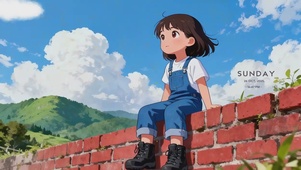 可爱小女孩