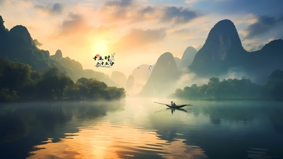 4k 唯美意境江南