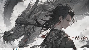 【4K】水墨龙王