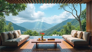 山顶观景台