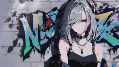 二次元可爱女孩