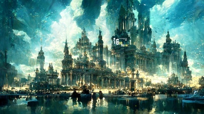 4K唯美治愈天空之城