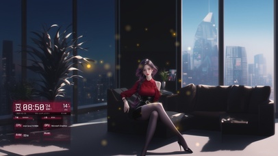 她的笑容如同春日的阳