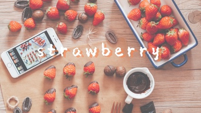 会流动的草莓巧克力