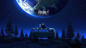 观看星空地球