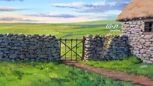 4k惬意草原小屋