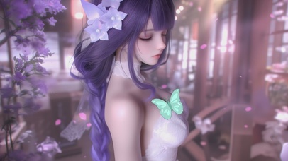 甜美可爱婚纱新娘