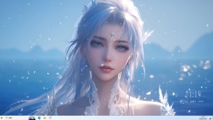冰雪美女