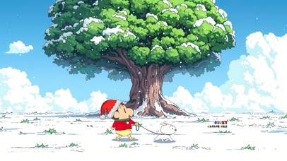 小新的冬日欢乐时光