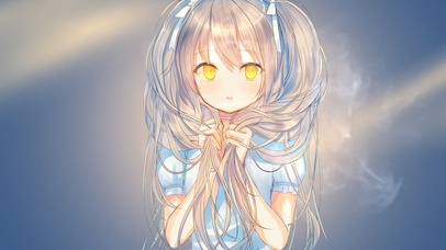双马尾少女