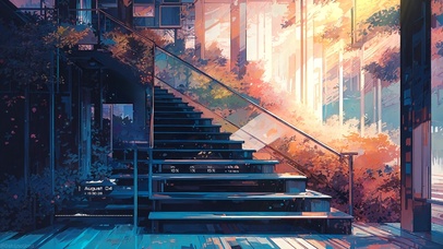 午后房间安静祥和