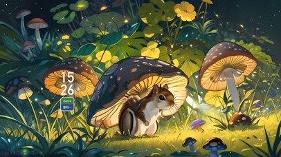 4k梦幻森林童话