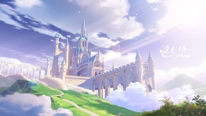 4K唯美治愈梦幻城堡