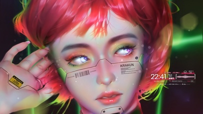 4K赛博朋克女孩