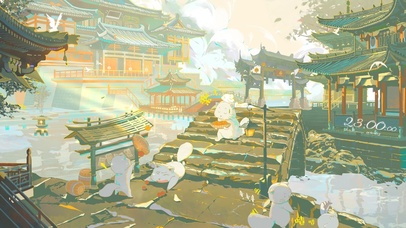 4k 治愈古城猫咪王国