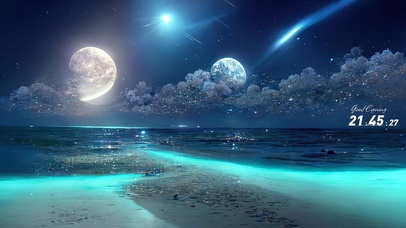 马尔代夫月光沙滩