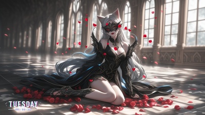 她的眼睛如清澈的湖泊