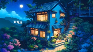 宁静夏日小屋