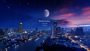 4K璀璨城市夜景