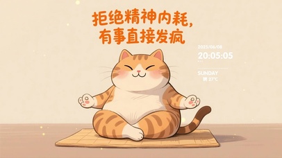 拒绝内耗，有事发疯