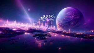 星河炫酷城市