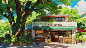 大树下咖啡店