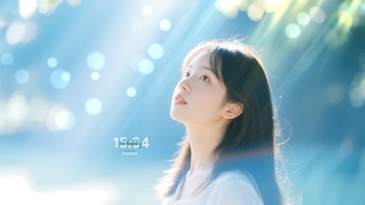 甜美学院风 女孩