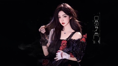 唯美清纯暗黑系女神