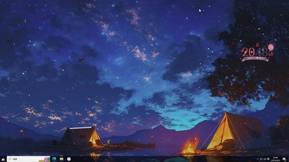 唯美夜景AI壁纸-桌面主题