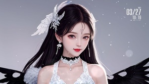 甜美美女