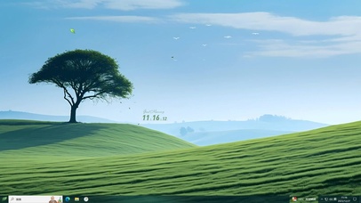 4K简约护眼清新桌面主题