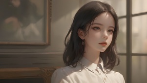 清纯可爱美女