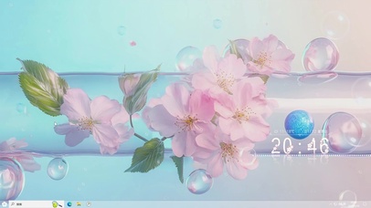 清新简约AI插画-桌面主题