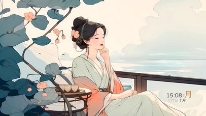 云想衣裳花想容	