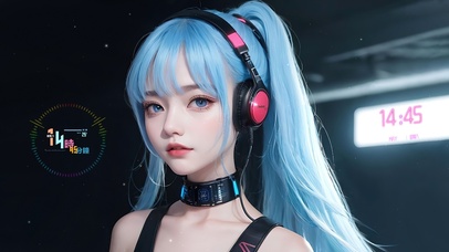 4K清纯高冷电竞女神