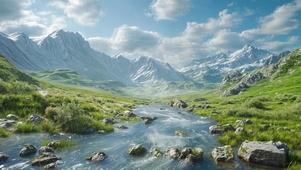 潺潺流水