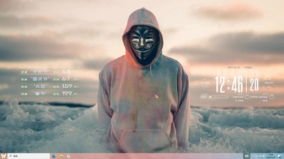 孤独患者—【主题桌面】