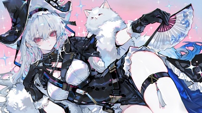 归溟幽灵鲨-4k插画