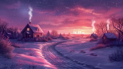 宁静的小屋