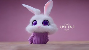 4k毛衣可爱小兔