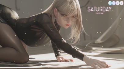 如同落叶随风飘舞，优雅而自然