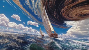 海上孤舟