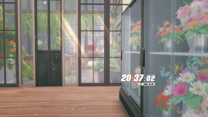 4K唯美治愈护眼花房