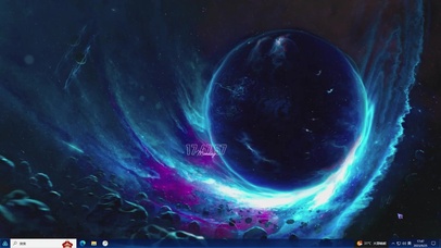 流星旋转星球—【主题桌面】