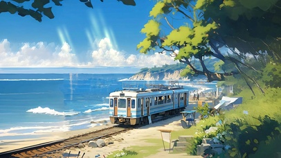海边列车
