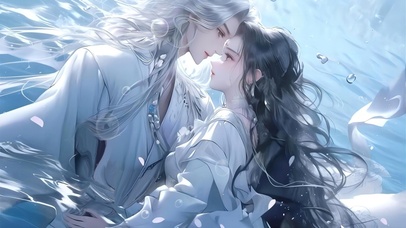 唯美浪漫海底相柳和小夭